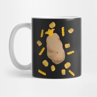 All Hail the Potato: King of foods Mug